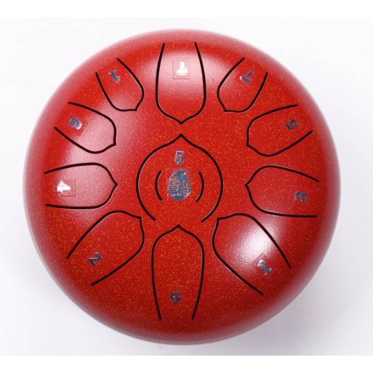 8寸11音蓮心款空靈鼓