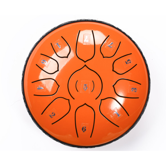 大6寸11音蓮心款空靈鼓